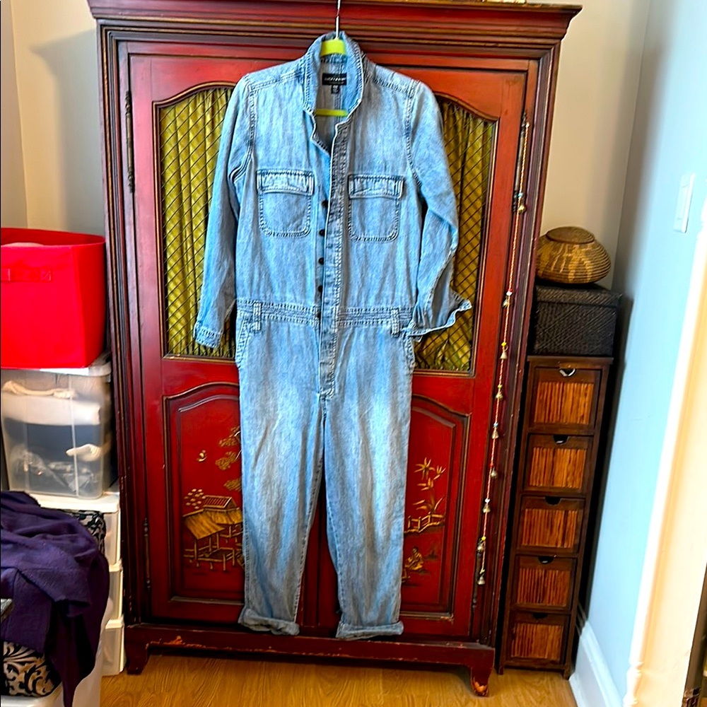 Lucky Brand Denim Jumpsuit M